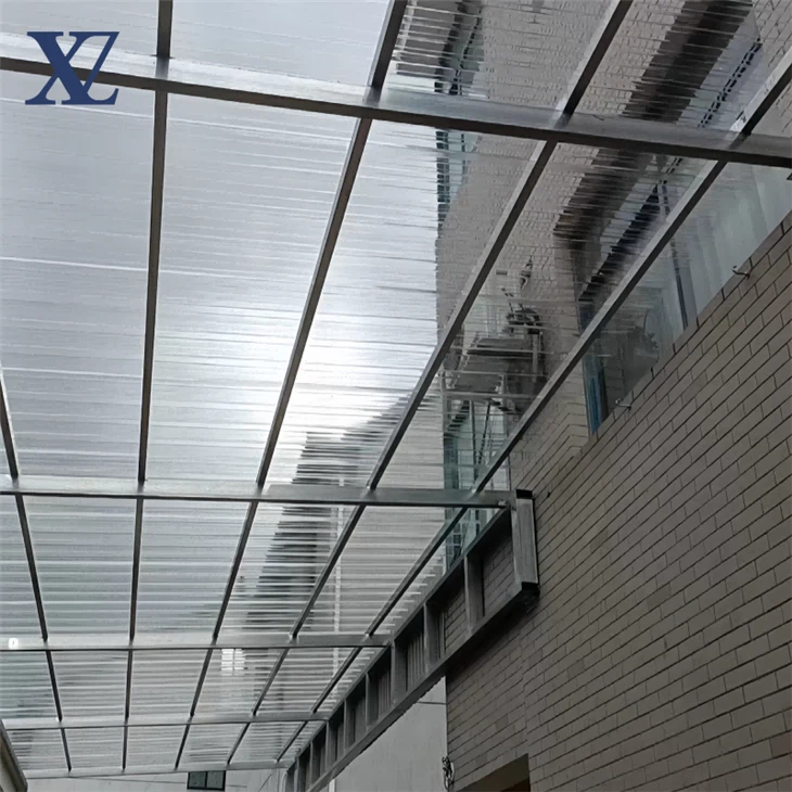 Dark Brown Transparent PC Roof Tile manufacturer