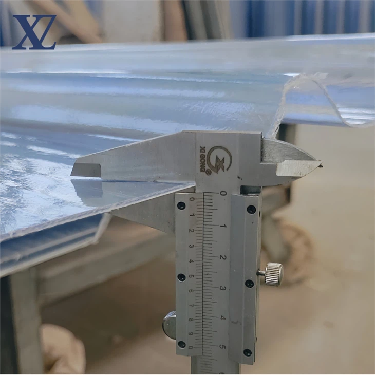FRP transparent roofing sheet factory_