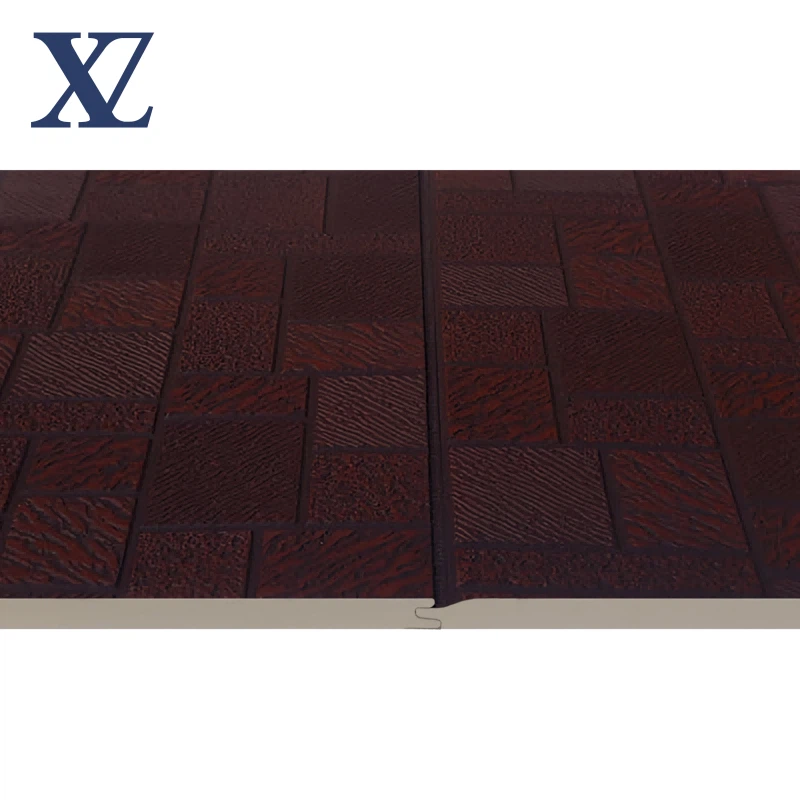 Wood look PU sandwich panel wholesale4 Wood look PU sandwich panel wholesale4
